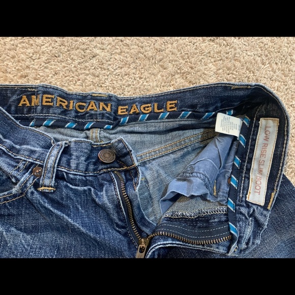 American Eagle low rise slim bootcut 29/30 - Picture 2 of 6
